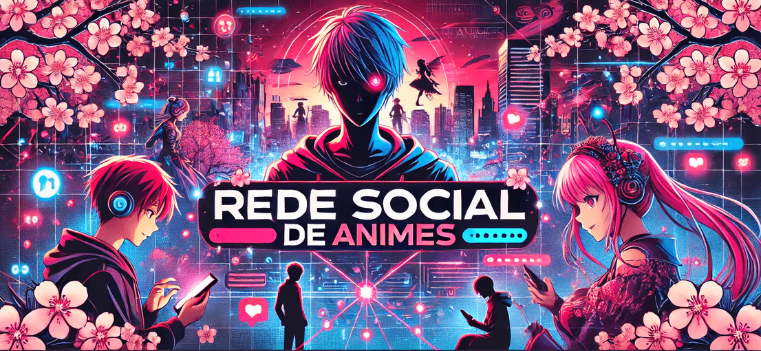 rede social de animes